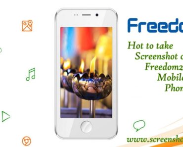 How capture screenshot on Freedom 251 Mobile