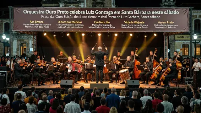 Orquestra Ouro Preto celebra Luiz Gonzaga em Santa Bárbara neste sábado