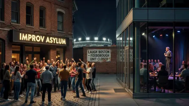 Laugh Boston Encerra Unidade em Foxborough e Mantém Casas em Boston
